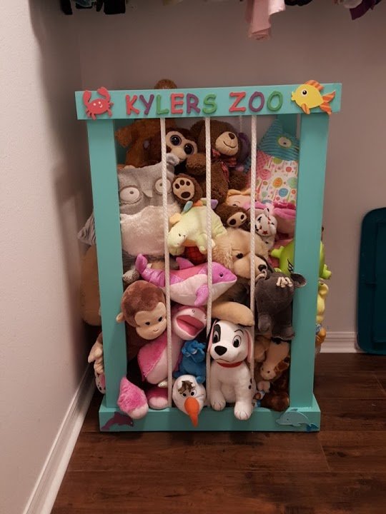 diy stuffed animal zoo bungee