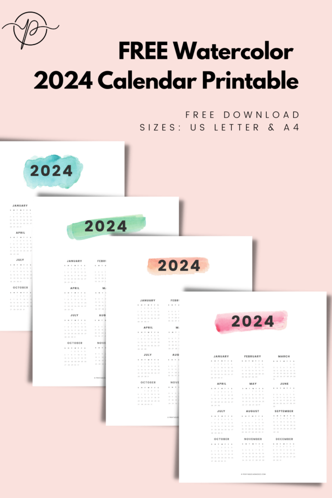 2024 Calendar Printable Free With Designs Templates Casi Martie