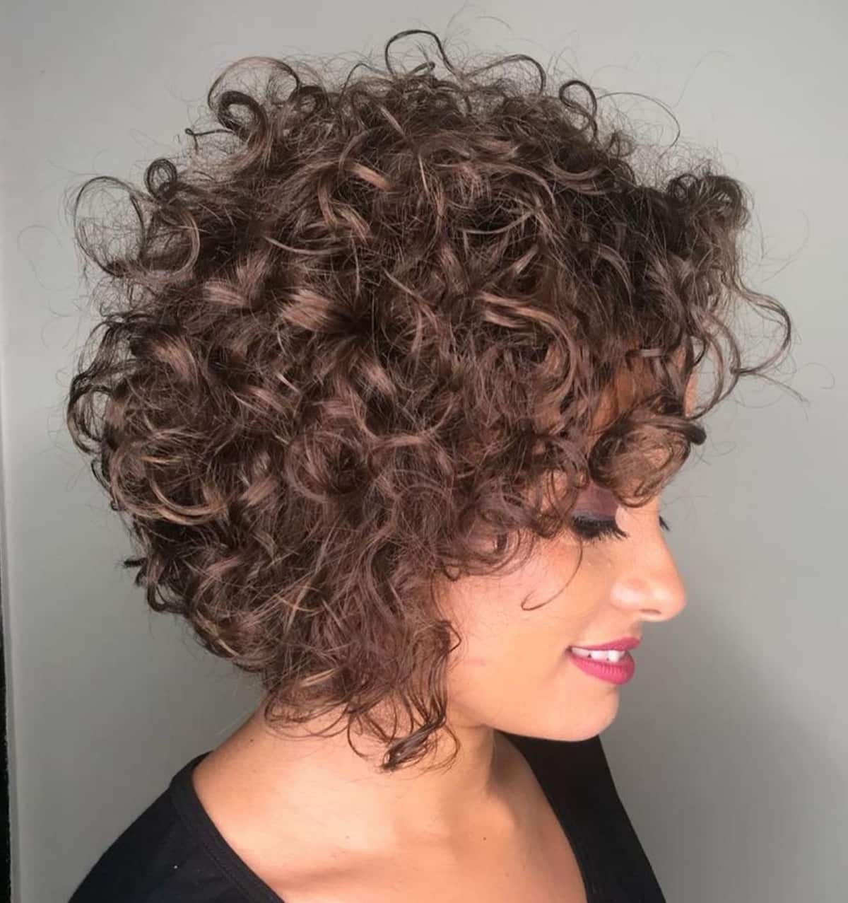 Short Curly Haircuts | 40 Stunning Curly Short Haircuts