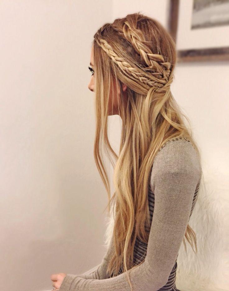 Quick Style - Bohemian/Hippie Braids - Babes In Hairland