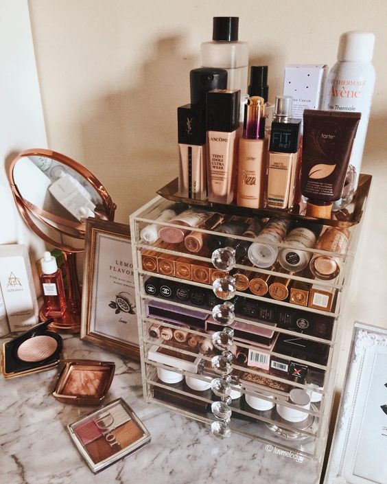 20 Makeup Organizer Ideas for All Your Beauty Supplies