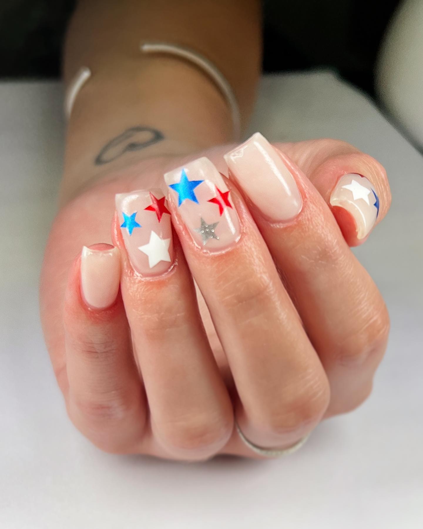 nail designs 4th of July