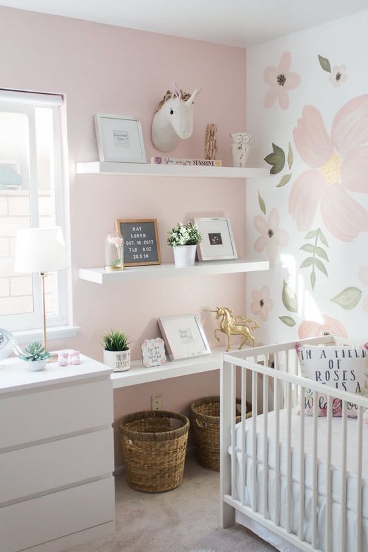 nursery shelf decor ideas