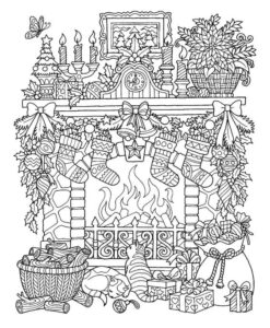 35+ Free Christmas Coloring Pages For Kids