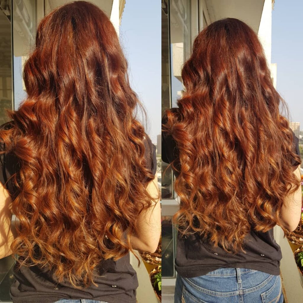 Ginger Brown Hair Color