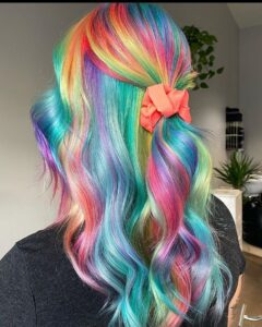 35+ Neon Rainbow Hair Ideas: Vibrant Vibes For Your Hair