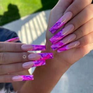 Pink And Purple Nails 300x300 