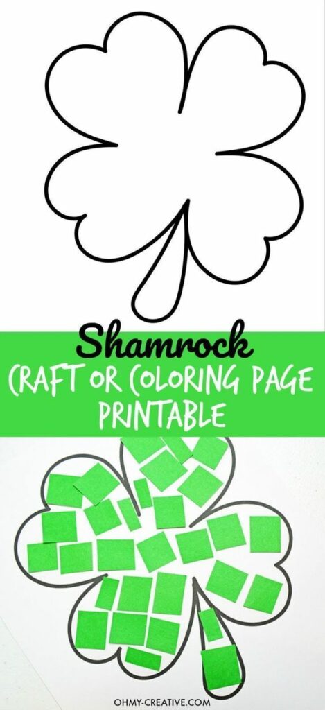 Printable St Patrick's Day Crafts