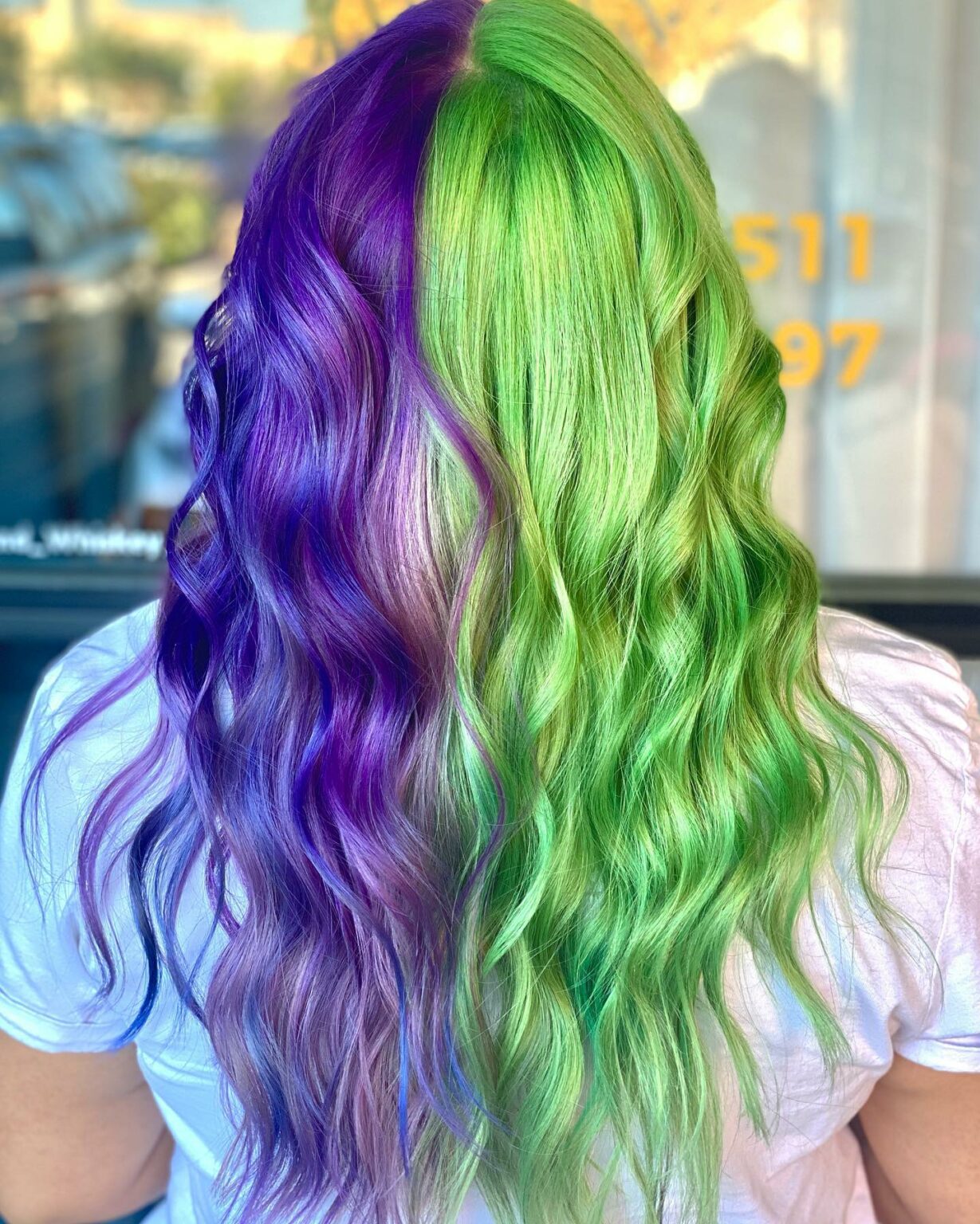 50+ Best Split Dye Hair Color Ideas And DIY Tutorial