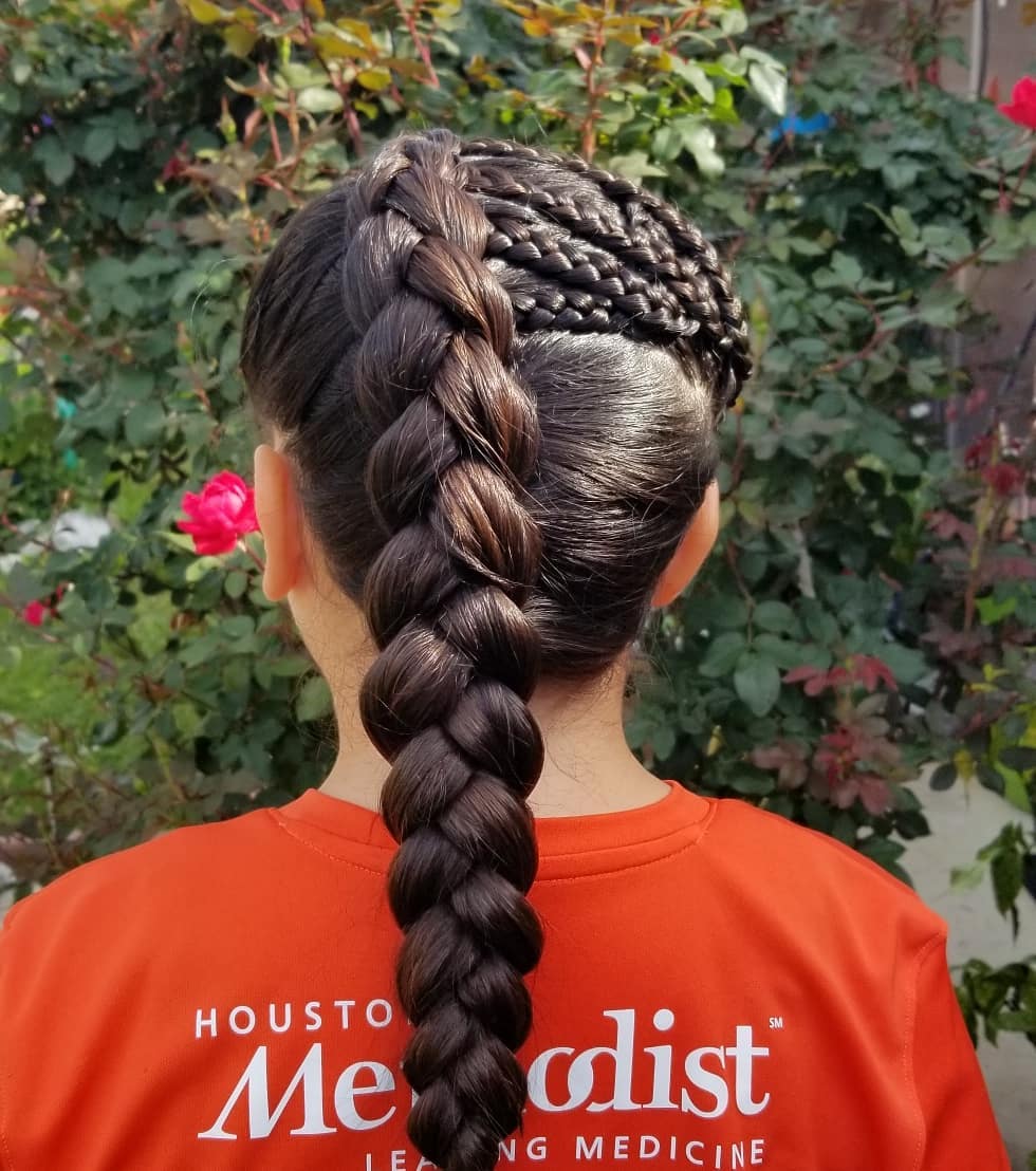 Volleyball Hairstyles Braids, In terms of cleansing, she says it's ok to  shampoo your braids - lightly! Focus on the scalp.