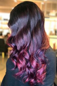 Turn Heads With Dark Wine Hair Color: 30+ Gorgeous Ideas